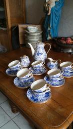 12 pers. koffieservies BOCH KERALUX MONETA, Antiek en Kunst, Antiek | Servies compleet, Ophalen of Verzenden