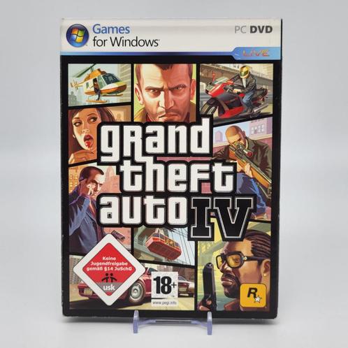 Grand Theft Auto IV GTA IV PC - Duits - No map, Spelcomputers en Games, Games | Pc, Gebruikt, Avontuur en Actie, 1 speler, Vanaf 18 jaar