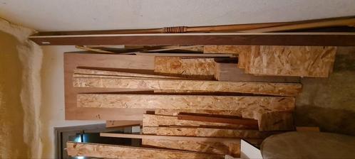 Diverse balkjes planken steigerhout, Doe-het-zelf en Verbouw, Hout en Planken, Plank, Steigerhout, 25 tot 50 mm, Ophalen