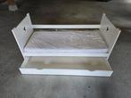 Petite Amélie juniorbed 70 x 160 wit + uitschuiflade +matras, Ophalen, 70 tot 85 cm, 140 tot 160 cm, Zo goed als nieuw