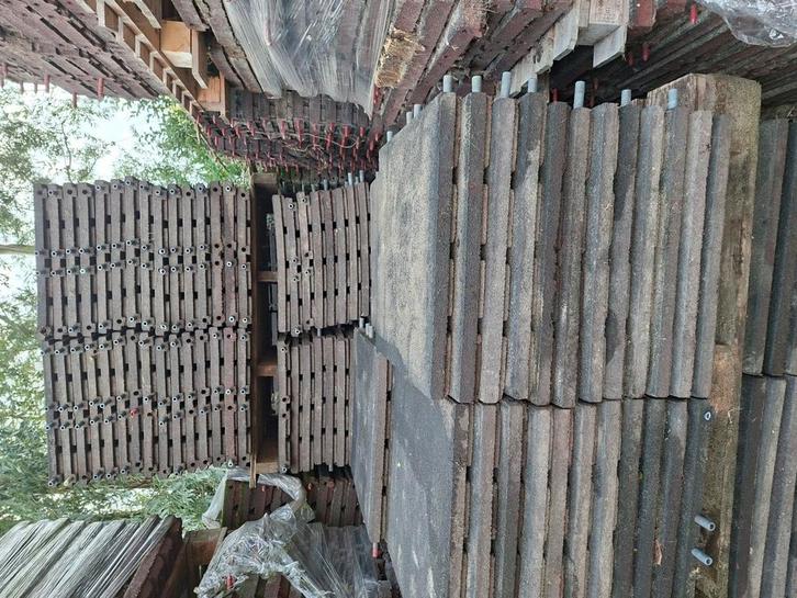 600 rubberen tegels 50x50x4.5 cm staltegels stalmatten, Dieren en Toebehoren, Stalling en Weidegang