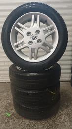14"Originele Suzuki Alto Velgen+Banden Aygo/C1/107/108 Zgan!, Auto-onderdelen, Banden en Velgen, 14 inch, Gebruikt, Banden en Velgen