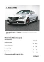 Mercedes-Benz C-Klasse Coupé AMG 63 S | Performance stoelen, Auto's, Mercedes-Benz, Automaat, 12 maanden, Achterwielaandrijving