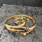 18k gouden set armband met ring nieuw, Ophalen of Verzenden, Nieuw, Goud