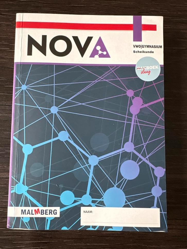 Nova Scheikunde VWO Gymnasium - Zo goed als nieuw, Boeken, Schoolboeken, Zo goed als nieuw, Scheikunde, VWO, Ophalen of Verzenden
