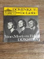 Single Yme, Mary en Fokke Dijkstra - Dominique, Cd's en Dvd's, Vinyl | Nederlandstalig, Ophalen of Verzenden, Gebruikt, Overige formaten