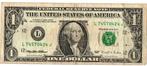 Bankbiljet, United States, One Dollar, Ophalen of Verzenden, Noord-Amerika, Los biljet
