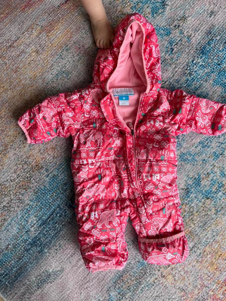 Columbia winterpak – maat 0-3 maanden, Kinderen en Baby's, Kinderkleding | Overige, Zo goed als nieuw, Meisje, Ophalen