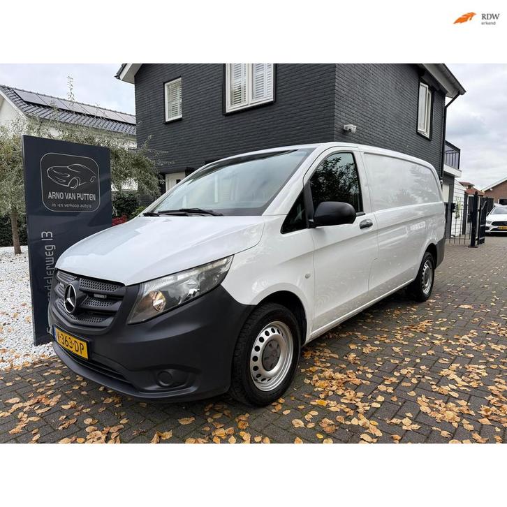 Mercedes-Benz Vito 114 CDI Lang - Airco - Camera - Cruise co, Auto's, Bestelauto's, Bedrijf, Te koop, ABS, Achteruitrijcamera