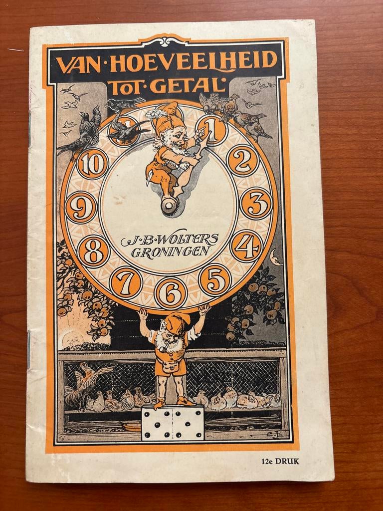 Oud schoolboekje: Van Hoeveelheid tot Getal, Boeken, Schoolboeken, Gelezen, Overige vakken, Overige niveaus, Ophalen of Verzenden