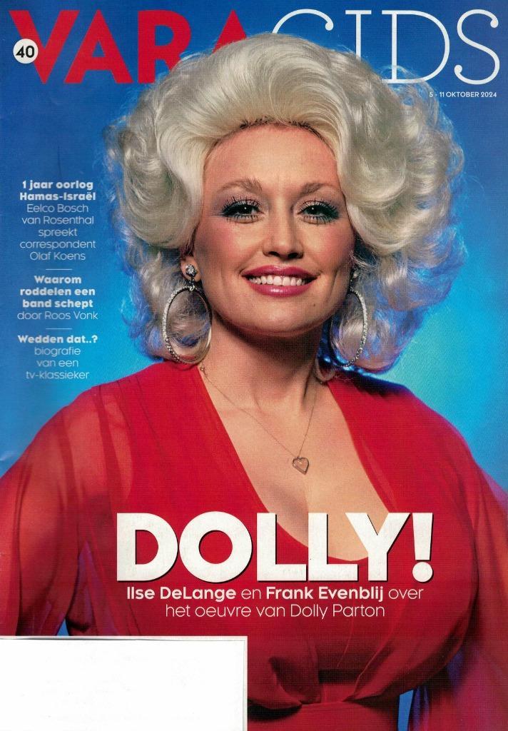 Dolly Parton in "VARA Gids" - 5 t/m 11 oktober 2024., Boeken, Tijdschriften en Kranten, Zo goed als nieuw, Ophalen of Verzenden