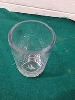 Vaas dik glas cilinder, Huis en Inrichting, Woonaccessoires | Vazen, Ophalen of Verzenden