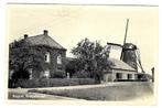 Roggel bij Roermond - Koppelstraat met molen - punaisegaten, Verzenden, 1960 tot 1980, Gelopen, Limburg