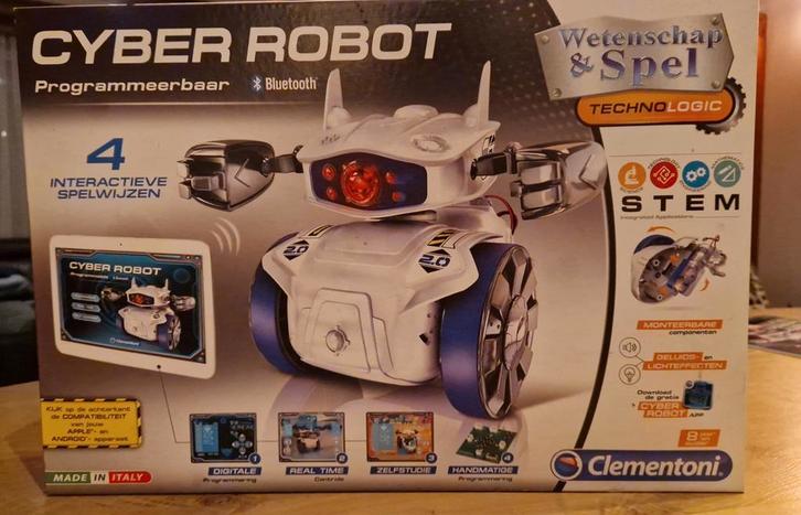 Cyber Robot - Programmeerbaar!, Kinderen en Baby's, Speelgoed | Educatief en Creatief, Gebruikt, Elektronica, Ontdekken, Met licht