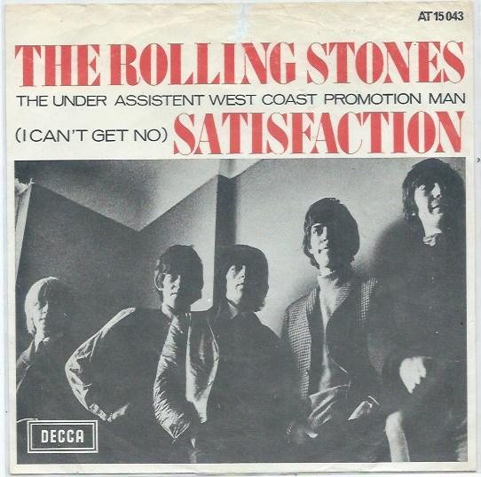 The Rolling Stones- Satisfaction, Cd's en Dvd's, Vinyl Singles, Zo goed als nieuw, Pop, 7 inch, Verzenden