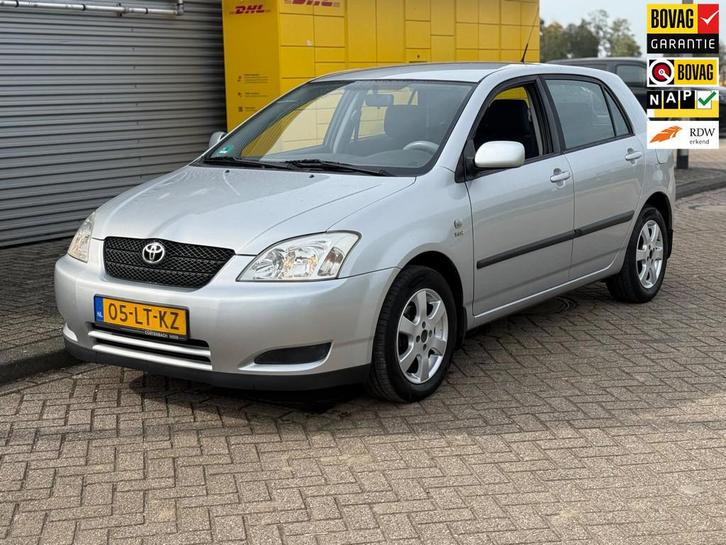 TOYOTA Corolla 1.6 VVT-i Linea Terra Bj 2003 5-Deurs ARCO LM, Auto's, Toyota, Te koop, Corolla, ABS, Airbags, Airconditioning