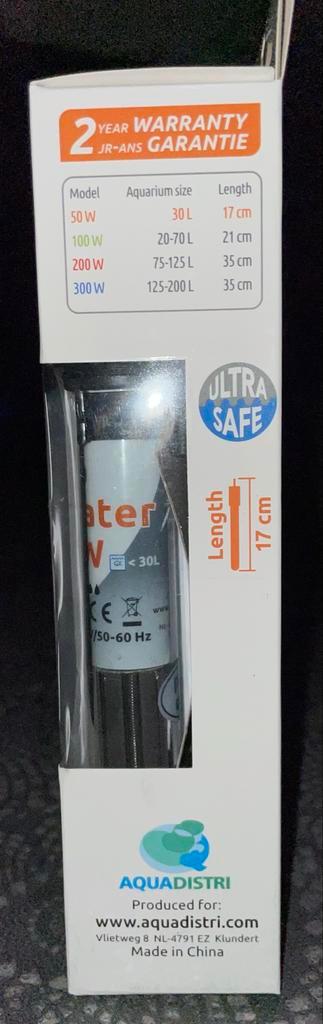 Superfish Warmtepomp eco heater 50 watt beschikbaar voor biedingen