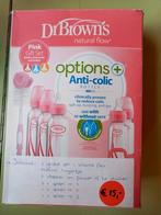 Dr Browns roze set babyflessen, Ophalen, Zo goed als nieuw, Overige typen