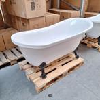 Klassiek ligbad met zwarte pootjes 171x78x75 cm nr160, Ophalen of Verzenden, Nieuw