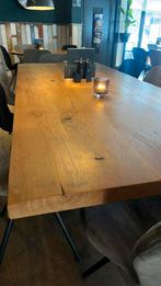 Eiken eettafel (table du Sud), Zo goed als nieuw, Vijf personen of meer, Rechthoekig, 50 tot 100 cm