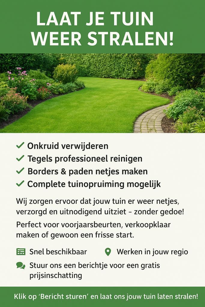 Tuin opknappen, Tuin en Terras, Aarde en Mest, Tuinaarde, Ophalen of Verzenden