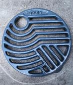 Art Deco GODIN  gietijzeren onderzetter Ø 21,5 cm (G270), Ophalen of Verzenden, Gebruikt, Gietijzer, Overige typen