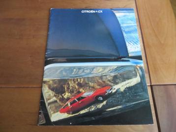 Folder Citroen CX, CX Break 1978 beschikbaar voor biedingen