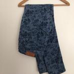 Leuke spijkerbroek met print van Fitt Originals, maat 42, Blauw, Maat 42/44 (L), Ophalen of Verzenden, Zo goed als nieuw