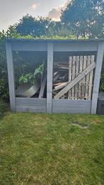 Kunststof houtopslag, Tuin en Terras, Haardhout, Minder dan 3 m³, Ophalen, Overige houtsoorten, Blokken
