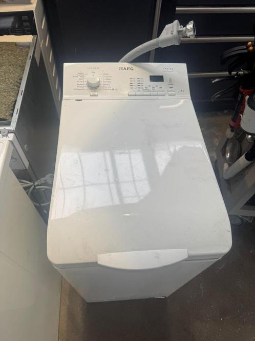 AEG Wasmachine bovenlader schoon garantie , Witgoed en Apparatuur, Wasmachines, Zo goed als nieuw, Bovenlader, 6 tot 8 kg, Minder dan 85 cm
