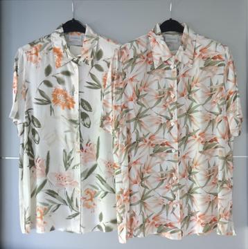 2 zomerse blouses van Canda / C&A, maat 40 en 42, nieuw beschikbaar voor biedingen