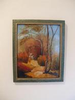 Van kunstschilder P.J.Lucas, Herfst, op paneel , 1965, Antiek en Kunst, Kunst | Schilderijen | Klassiek, Ophalen of Verzenden