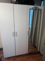 Gratis Kledingkast + Spiegel - Arnhem, Huis en Inrichting, Kasten | Kledingkasten, Ophalen, Overige materialen, Gebruikt, 100 tot 150 cm