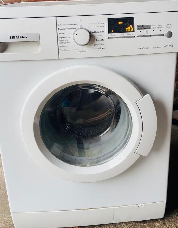 Mooie & Nette Siemens IQ300 Wasmachine 7KG in top staat, Witgoed en Apparatuur, Wasmachines, Zo goed als nieuw, Voorlader, 8 tot 10 kg