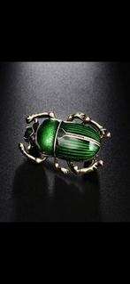 Nieuwe groene kever broche, Overige materialen, Minder dan 4 cm, Nieuw, Ophalen of Verzenden