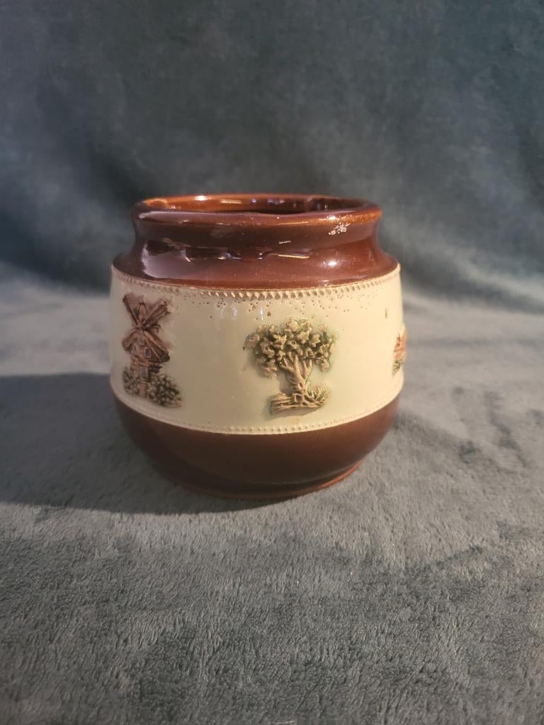 Bourne Denby Aardewerk Humidor/Tabakspot - Vossenjacht, Antiek en Kunst, Ophalen