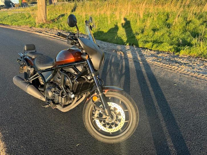 Honda Rebel 1100 DCT 2022, Zo goed als nieuw! Alle opties, Motoren, Motoren | Honda, Particulier, Chopper, meer dan 35 kW, 2 cilinders