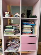 Kallax kast, roze, met twee lades., Huis en Inrichting, Ophalen, Gebruikt, 50 tot 100 cm, Minder dan 100 cm