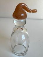 Vintage Zweeds Glazen Tomte Oranje Muts Glasobject 70’s, Antiek en Kunst, Ophalen of Verzenden