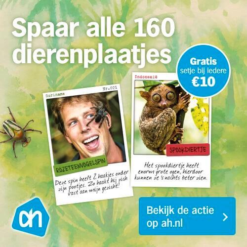 AH dierenplaatjes, Verzamelen, Supermarktacties, Albert Heijn, Ophalen of Verzenden