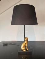 Tafellamp Leopard Goud/Zwart, Ophalen of Verzenden, Zo goed als nieuw, Stof, Minder dan 50 cm