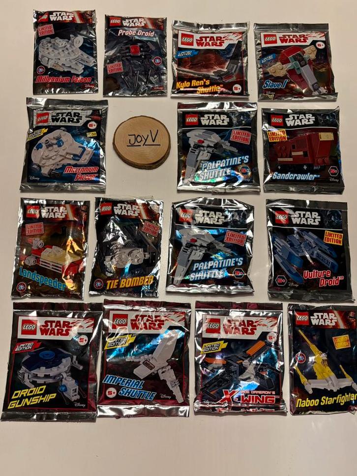 Lego Star Wars 15 stuks foil packs NIEUW, Kinderen en Baby's, Speelgoed | Duplo en Lego, Nieuw, Lego, Complete set, Ophalen of Verzenden