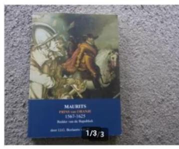 Maurits Prins van Oranje 1567-1625 van Blokland beschikbaar voor biedingen