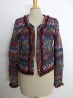 Boho mooie kleuren print jasje! 40, Kleding | Dames, Maat 38/40 (M), Zo goed als nieuw, Jasje, Verzenden