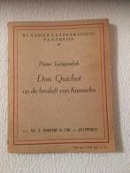 Blijspel: Pieter Langendyk: don Quichot op de bruiloft van K, Ophalen of Verzenden, Pieter Langendyk, Nederland