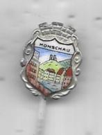 MONSCHAU IN DE EIFEL DUITSLAND GERELATEERDE SPELD, Verzenden, Gebruikt, Stad of Land, Speldje of Pin