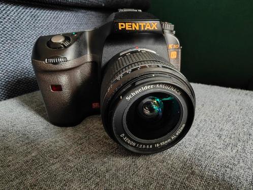 Pentax K10D Grand Prix 2007 limited editie met 18-55mm lens, Audio, Tv en Foto, Fotocamera's Digitaal, Zo goed als nieuw, Spiegelreflex