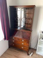 Antieke Secretaire met Glazen Kast - Haast Weg, Antiek en Kunst, Antiek | Meubels | Kasten, Ophalen