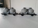4 Roco H0 DB silowagons, Gebruikt, Gelijkstroom, Wagon, Ophalen of Verzenden