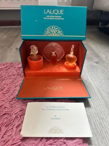 Lalique Mini Parfums Set 1996-1998 beschikbaar voor biedingen